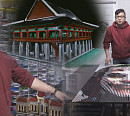 '순간포착' 초대형 브릭아트, 공세리 성당부터 경회루까지 브릭 건축가 등장
