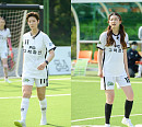 모델 차수민X김진경, 나이 젊은 피 듀오…명서현ㆍ심하은ㆍ박승희ㆍ한채아 상대로 철벽 수비
