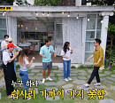 '런닝맨' 11주년 특집 레이스, 7인 체제 첫 단체 사진 촬영