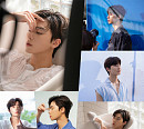박서준, 화보 비하인드 공개 '청량섹시美'