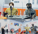 블리처스 진화X크리스, '뮤직 엑세스' 출격…'장꾸미' 발산