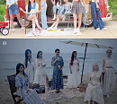 드림캐쳐, 'Summer Holiday' 재킷 비하인드 공개…7인 7색 '콘셉트 장인'