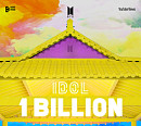방탄소년단(BTS) ‘IDOL’ 뮤직비디오 10억뷰 돌파…통산 6번째 10억뷰 MV