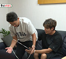 김준호X최진혁, '똥멍청이 게임(끈 풀기)' 정답 몰라 전전긍긍