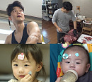 배우 김진우, 아들 딸 자녀 위해 집에서 척아이롤 해체쇼…나이 39세 '슈퍼맨이 돌아왔다'