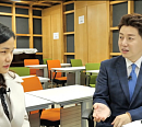 '사랑의 가족' 강승화 아나운서와 시각장애인 아나운서 지망생의 특별한 만남