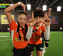 'FC 액셔니스타' 최여진ㆍ정혜인, 'FC 원더우먼' 상대로 2골 합작