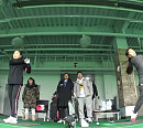 김병현 딸 김민주ㆍ이형택 딸 이미나, 김미현 골프 연습장 방문(피는 못 속여)