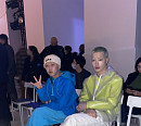 그루비룸 휘민, 파리 Off-White 컬렉션 현장 스틸 공개 '감각적 스타일'