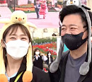 윤다훈(본명 남광우) 딸 남경민 부부와 함께 에버랜드 방문…튤립ㆍ놀이기구에 '함박 웃음'