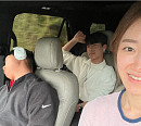임창정 와이프 서하얀, 자녀와 운전 중 셀카&안전벨트 미착용 공식 사과