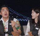 '작별인사' 김영하, '집사부일체' 촬영지 부산 요트서 일일제자 효정과 릴레이 소설