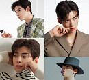 차은우, 화보 비하인드컷 공개 '심쿵 비주얼'