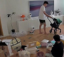 홍현희 차태현의 유모차 선물에 감동 "역시 삼 남매 아빠다운 안목"(슈퍼맨이돌아왔다)