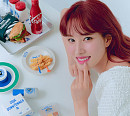 스테이씨 윤, 뷰티 브랜드 화보 공개 '상큼 미소'