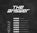 박지훈, 10월 12일 컴백…'THE ANSWER' 스케줄러 공개 '기대 UP'