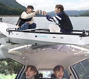 AB6IX 전웅·김동현, '배틀트립2' 촬영지 양구 여행…소양호→폐교 개조 캠핑장서 하룻밤
