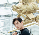 차은우, 명품 브랜드 초청 받아 이집트 패션쇼 참석 '빛나는 존재감'