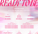 트와이스, 새 앨범 'READY TO BE' 티징 타임테이블 공개…다채로운 콘텐츠 준비