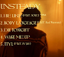 TRADE L, 새 EP [UNSTEADY] 트랙리스트 공개…타이틀곡은 ‘I BE LIKE (Feat. SOLE)’