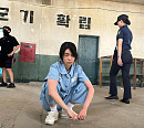 '더 글로리' 임지연, 죄수복 박연진 사진 공개 "군기확립"