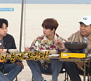 '1박 2일 시즌4' 출연진 선호, 촬영지 삼척 바닷가 호화 조식에 낙오 의심