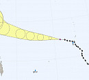 '초대형 태풍' 마와르, 괌 통과…향후 예상 경로는?