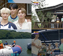 '피크닉 타임' 배너, 흥 폭발 수상 스포츠 체험 '폭소'