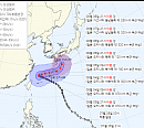 6호 태풍 카눈, 예상 이동 경로 日 오키나와…한국 영향 가능성 有
