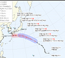 [내일 날씨] 11호 태풍 '하이쿠이' 대만 관통ㆍ12호 태풍 기러기 소멸 예상…남해안과 제주도 강한 비