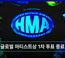 '31주년 한터뮤직어워즈 2023', 템페스트→지민 '글로벌 아티스트상' 상위권…2차 투표 진출