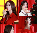 '대세' 이주빈, 크리스마스 선물 같은 빛나는 비주얼