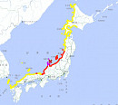 일본, 7.6 규모 지진 대형 쓰나미 경보…한국 동해 묵호 최고 67㎝ 지진해일 피해없어