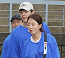 '런닝맨' 새 멤버 강훈 지예은, 올림픽 특집 '불타는 런닝픽' 촬영지 성화 지키기 집중