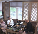 김구라, 그리 & 어머니와 인천 수영장 호텔 호캉스→한정식 만찬 만끽(꽃중년)
