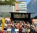 김갑수, 소속사 F&F엔터 후배 유니스 위해 커피차 선물