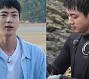 방탄소년단 진, ‘푹 쉬면 다행이야’ 무인도 섬 해루질 도전
