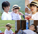 '슈퍼맨이 돌아왔다(슈돌)' 딘딘 조카 니꼴로, 유선호와 촬영지 문경 용추계곡 촌캉스 만끽