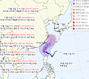 태풍 끄라톤 경로, 타이베이서 천천히 북상…이번 주 한반도 영향 가능성