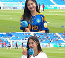 에이핑크 오하영, 모두가 애정하는 ‘K리그 공공재’...배성재·한준희도 응원