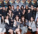 하이브 걸그룹 르세라핌ㆍ아일릿ㆍ캣츠아이, 한자리에 모였다
