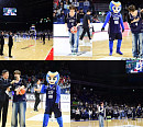 엔싸인, 프로농구 KCC 홈 개막전 참석…뜨거운 에너지 선사
