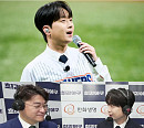 '최강야구' 이찬원, 캐스터 변신…아이들 미연 시구