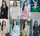'세이렌' 박민영, 커리어우먼 룩의 정석