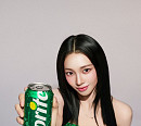 스프라이트, 에스파 카리나 모델 재발탁 “매운맛엔 스프라이트”