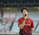 이찬형, 친정팀 부천FC 홈경기 시축 "영광스럽다"