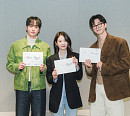 ‘포핸즈’ 송강·이준영·장규리, 첫 대본리딩부터 몰입도↑