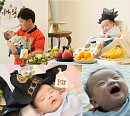 ‘슈퍼맨이 돌아왔다’ 곽튜브 아기 곽태산 백일잔치