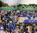 '열혈농구단2' 라이징이글스 오승훈·문수인, 펜타곤 상대 5연승 도전