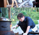 이찬원, '한국인의 밥상' 최수종과 서천 고택 아궁이 합작
